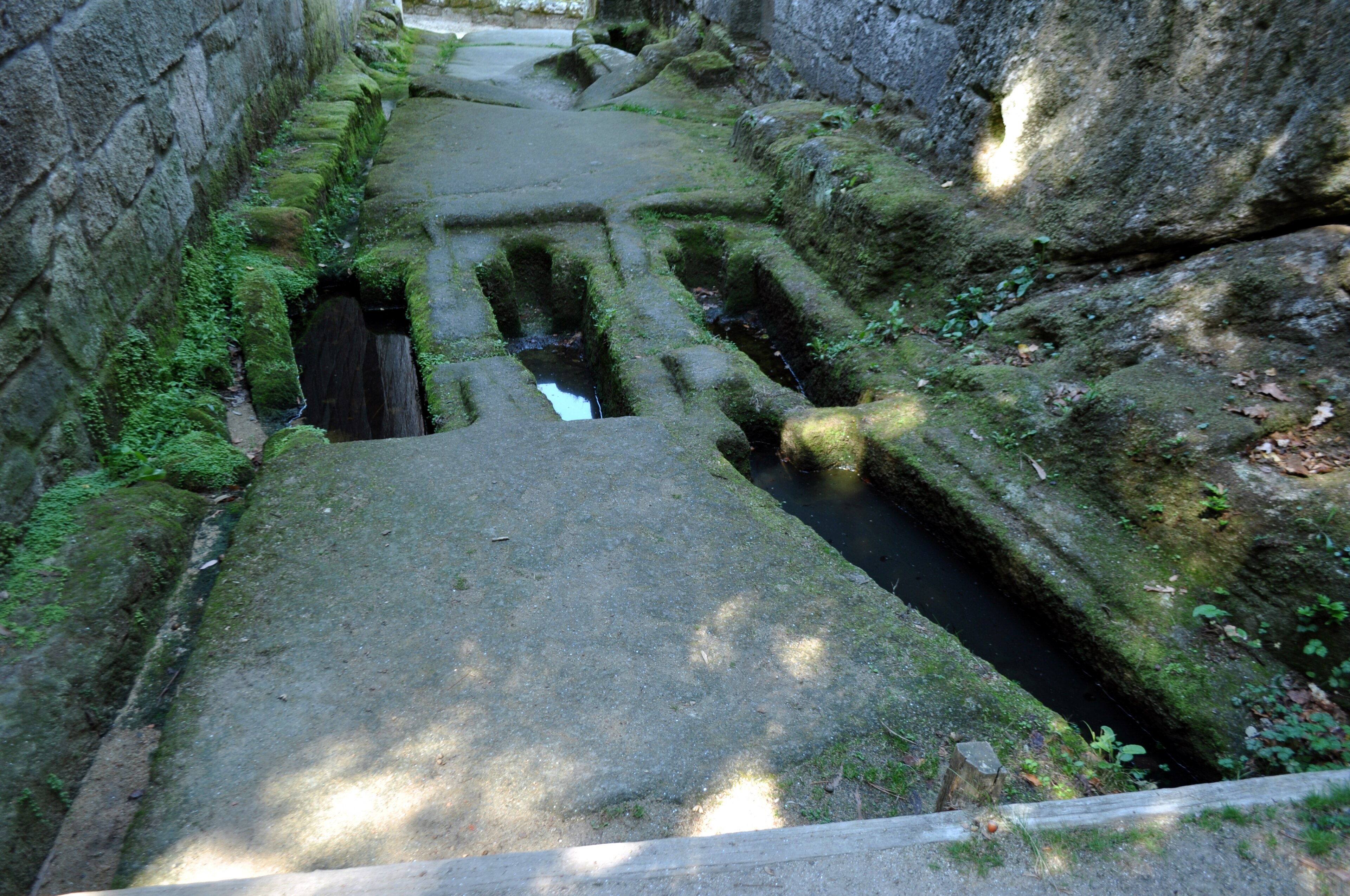 Rock-cut anthropomorphic tombs at San Pedro de Rocas